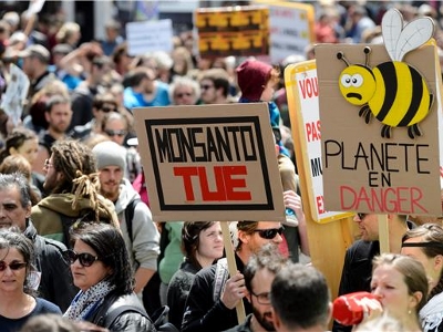 Međunarodni marš protiv Monsanta održat će se u tristotinjak gradova u 41 državi na šest kontinenata.