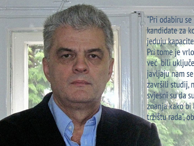 Na slici profesor Gojko Bežovan. Foto HINA/Mario Mrazović