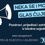 Poziv na javnu akciju "Moje mjesto u zajednici"