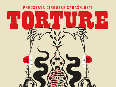 Ilustracija predstave Torture (Cirkorama.org)
