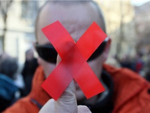  Arhivska fotografija od 10.12.2009. godine s prosvjednog skupa - "Stop cenzuri - sloboda novinarima" održanog u Zagrebu. foto HINA / Damir SENČAR / mm