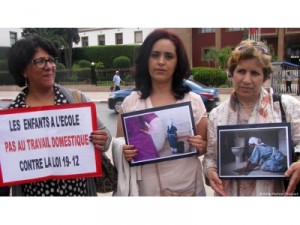 Žene u Maroku prosvjeduju protiv kućnog nasilja