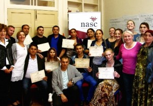 Foto/Participants of the Roma Leadership and Advocacy Training at Nasc. ©Nasc