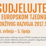 Sudjelujte u Europskom tjednu održivog razvoja 2017.!