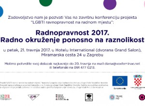 Pozivnica na konferenciju Radnopravnost 2017