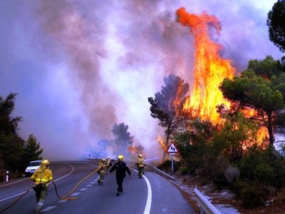 Spain Wildfire