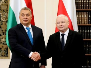 Viktor Orban i Jaroslaw Kaczynski