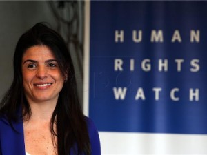 Direktorica udruge Human Rights Watch (HRW) Brazil, Maria Laura Canineu, foto EPA