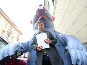 Na slici redatelj filma "Gazda" Dario Juričan. foto HINA/ Daniel KASAP/ ua