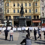 FOTO: Performans za podršku trajnoj sterilizaciji danas održan u Zagrebu