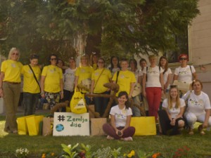 Osječka Udruga Breza je provela odličnu volontersku eko akciju "Zemlja diše" (foto: Hrvatska volontira)
