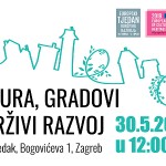 Poziv na panel raspravu “Kultura, gradovi i održivi razvoj” povodom Europskog tjedna održivog razvoja