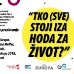 Javno predavanje  „Tko (sve) stoji iza hoda za život?“