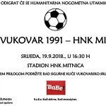 Humanitarna nogometna utakmica između HNK Vukovar 1991 i HNK “Mitnica”