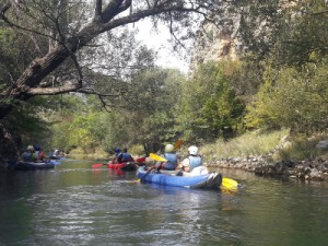 Raftingom na Zrmanji i Krupi u organizaciji WWF-a, Foto HINA/ Marina BUJAN