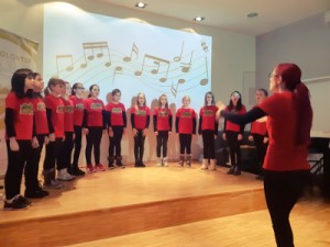 Dječji zbor „Zabočki mališani“ DND-a izveo je pjesmu „Samo volontiraj“ nastalu u okviru projekta, Foto: Zagor