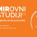 Otvorene prijave na Mirovne studije