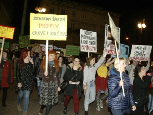Foto: Noćni marš u Rijeci, FAH