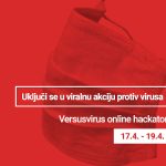 VersusVirus ili Viralna akcija protiv virusa – online hackathon kreće 17. travnja