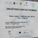 Otvorene prijave za korištenje prostora Društvenog centra Promina