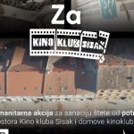 Apel za pomoć Kino klubu Sisak: Stradali su filmska oprema, računala, materijalna dobra