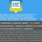 Otvorene prijave na radionicu: Razvoj društvenog kapitala i modeli partnerstva u lokalnoj zajednici