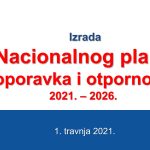 Predstavljen Nacionalni plan oporavka i otpornosti