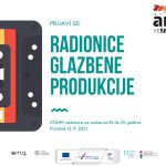 Besplatne ZOOM radionice glazbene produkcije za mlade od 15 do 25 godina