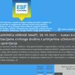 Online radionica udruge SMART: Sustav kvalitete u organizacijama civilnoga društva