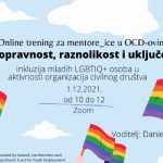 Trening za mentore: Inkluzija mladih LGBTIQ+ osoba u aktivnosti OCD-ova
