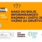 Kako do bolje informiranosti radnika i zašto je to važno za društvo?