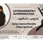 ‘Latinoamerički i suvremeni ples – umjetnost u pokretu’ – besplatna online radionica za mlade