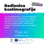 Besplatna online radionica kostimografije namijenjena mladima