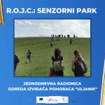 Jednodnevna radionica “Senzorni park” u Rojcu