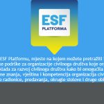 ESF platforma: Otvorene prijave na dvije online radionice u travnju