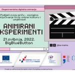 Online predstavljanje kratkog eksperimentalnog filma ‘Animirani eksperimenti’