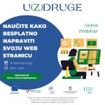 Za udruge besplatna edukacija izrade internetske stranice