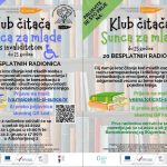 Krenuo s radom Klub čitača za mlade Centra za edukaciju i savjetovanje Sunce