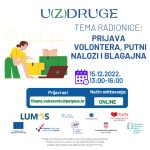 Projekt U(z)DRUGE donosi novu online radionicu za organizacije civilnoga društva