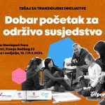 Besplatan tranzicijski tečaj “Dobar početak za održivo susjedstvo”