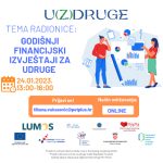 Projekt U(z)DRUGE najavljuje novu besplatnu edukaciju