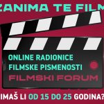 Završio ciklus online radionica za mlade u okviru projekta ‘Filmski forum’