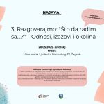 Tematski susret za roditelje u organizaciji Udruge za autizam – Zagreb: “Što da radim sa…?”