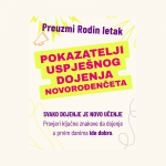 Prepoznajte pokazatelje uspješnog dojenja uz pomoć informativnog letka udruge Roda