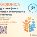 Besplatna online radionica o poticanju razvoja djece u spektru autizma kroz igru