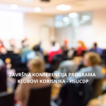 Završna konferencija HSUCDP u sklopu provedbe programa "Klub Aktiv"