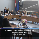ODRŽANA 24. TEMATSKA SJEDNICA ODBORA O BUDUĆNOSTI KOHEZIJSKE POLITIKE I VFO-A