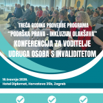 Konferencija za voditelje udruga osoba s invaliditetom u Zagrebu
