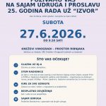 Slavimo 25 godina zajedno – Sajam udruga, igre, radionice i zabava za cijelu obitelj u Kneževim Vinogradima!