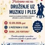 Druženje uz glazbu i ples u Matici umirovljenika Vrapče!
